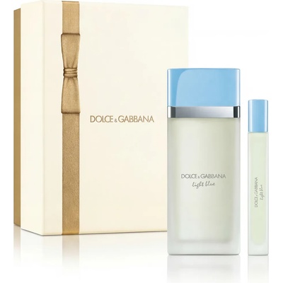Dolce&Gabbana Light Blue 2025 комплект за жени Eau de Toilette 100 ml + Тоалетна вода MINI 10 ml