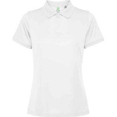 Dámska polokošeľa s krátkym rukávom Tormo 125 g/m² biela