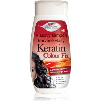 Bione Cosmetics Keratin Colour Fix šampón pre ochranu farbených vlasov 260 ml