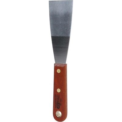 NEREZOVÁ stierka, 50 mm, s drevenou rukoväťou KS Tools 907.2263