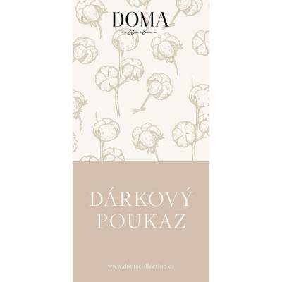 Dárkový poukaz Hodnota: 500, Forma: elektronicky + fyzicky