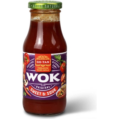 Wok originálna omáčka sladká a kyslá GO-TAN 240 ml