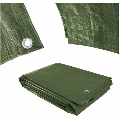 Procraft plachta nepremokavá s okami GT 5 x 8 m 120g/m² zelená PCR3970
