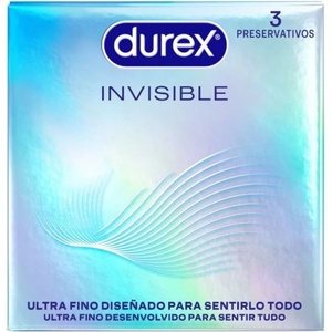 Durex 3 бр. Екстра тънки презервативи Durex Invisible