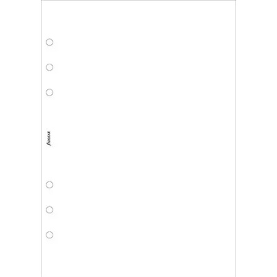 FILOFAX Вложка за календар, тефтер, джобен формат, обикновена, filofax, бяла fx-212405 (fx-212405)