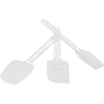 Silikomart Шпатулки за сладкиши Silikomart бели 3 бр (70.055.87.0001)