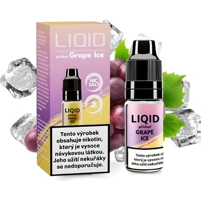 LIO Liquid Salt Příchuť Grape Ice 10 ml 16 mg