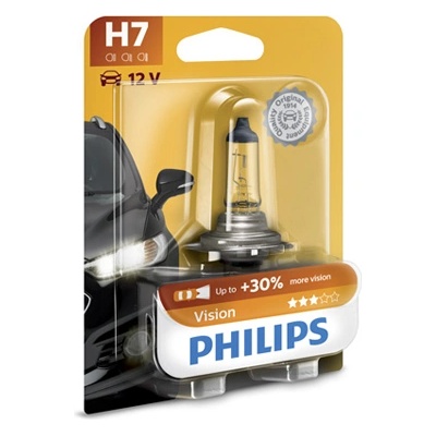 Крушка, фар philips h7, 12v, 55w, 3200k, 1 бр