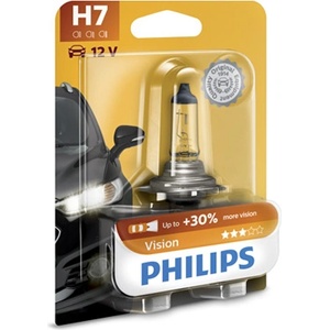 Philips Крушка, фар philips h7, 12v, 55w, 3200k, 1 бр