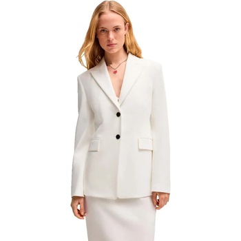 HUGO Сако HUGO Asmalla 10218228 02 blazer - White (Natural)