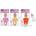 Armtoys КУКЛА БЕБЕ С ШИШЕ В ПЛИК 3 ЦВЯТА