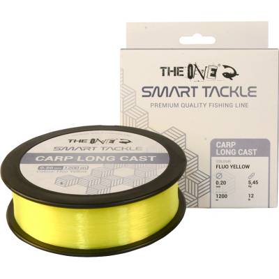 THE ONE CARP LONG CAST Fluo Yellow 1200 m 0,20 mm 5,45 kg