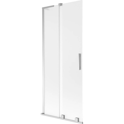 Mexen Velar L преграда за вана с 2 плъзгащи се крила 85 x 150 см, матирано, хром - 896-085-003-31-01 (896-085-003-31-01)