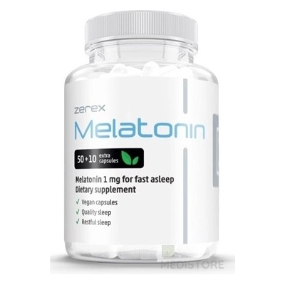 Zerex Melatonín 1 mg 60 kapsúl