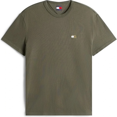 Tommy Jeans Тениска Tommy Jeans Classic Tommy Small Badge T Shirt - Pewter Green
