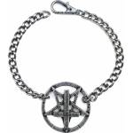 Leather & steel fashion гривна Pentagram Cross - LSF1 95