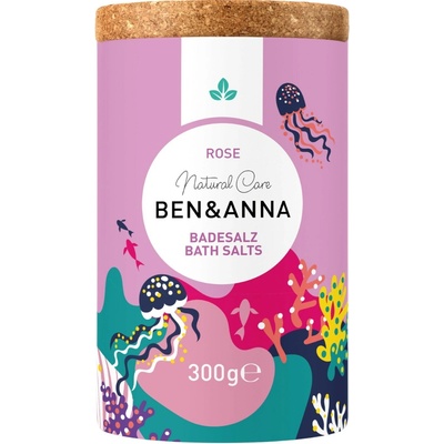 Ben&Anna Rose sůl do koupele 300 g