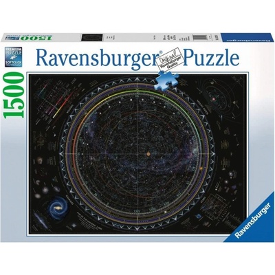 Ravensburger Mapa vesmíru 1500 dílků