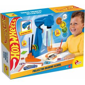 Lisciani Giochi Проектор за рисуване Lisciani Giochi - Hot Wheels, LED (LI114061)