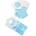 VHBW Торбички за прахосмукачка Makita CL102 / CL107 / 4013D, хартия, 5 бр (888102510)