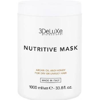 3Deluxe Маска за подхранване на косата 3DeLuXe Рrofessional Nutritive Mask 1000ml