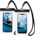 Spigen Aqua Shield A601 Universal Waterproof Case IPX8 2 Pack - 2 броя универсални водоустойчиви калъфи за смартфони до 7 инча (прозрачен)