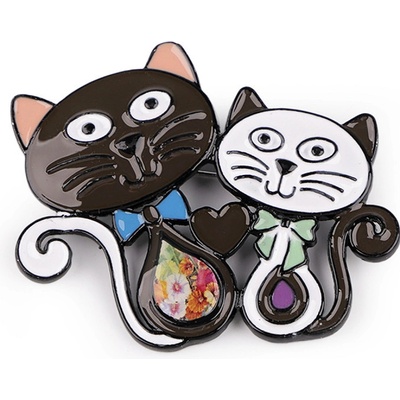 Stoklasa Brož kočka 1 ks 4 hnědá tmavá