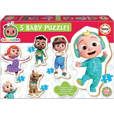 EDUCA Baby Cocomelon 5v1 3-5 dílků