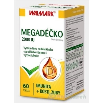 Walmark Megadéčko 2000IU 60 tabliet