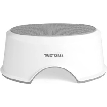 TWIST SHAKE Stolička z 24. měsíce v pastelově šedé barvě