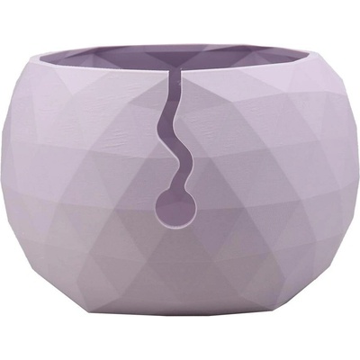Pro Háčkování Miska na klubíčko LOW POLY, XL lilac