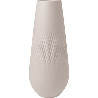 Villeroy & Boch Vysoká váza, Carre, 26 cm Manufact. Collier beige