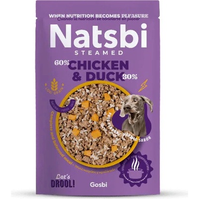 Natsbi Steamed Chicken & Duck 500 g