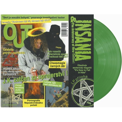 Insania - Out Limited Green Vinyl LP