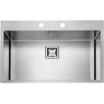 Alveus Мивка от неръждаема стомана Alveus Stylux 40 Satin 79x51 см (1084292) Мивка за вграждане