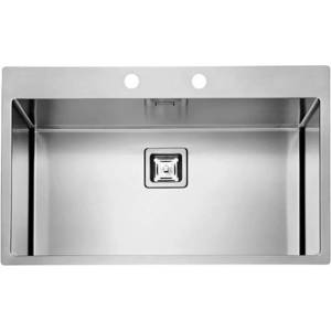Alveus Мивка от неръждаема стомана Alveus Stylux 40 Satin 79x51 см (1084292) Мивка за вграждане