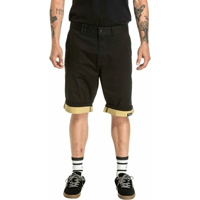Meatfly мъжки шорти Barry 2.0 Black / Latte Meatfly | Cheren | МЪЖЕ | 32