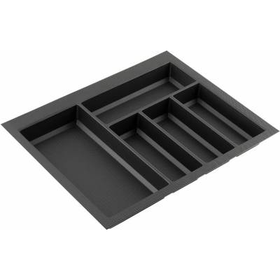 Příborník Classico Kristall softTouch 522x424mm černá