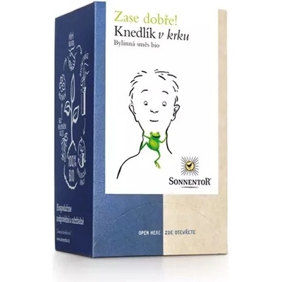 Sonnentor bio čajová zmes Knedľa v krku 27 g
