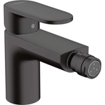 Hansgrohe Vernis Blend - Смесител за биде с изпразнител, черен мат 71210670 (71210670)