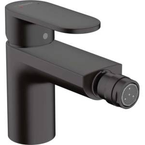 Hansgrohe Vernis Blend - Смесител за биде с изпразнител, черен мат 71210670 (71210670)