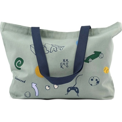 Liewood Tote Bag Big - Play/Dusty Peppermint