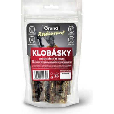 Grand Restaurant Klobásky Hovězí 100 g