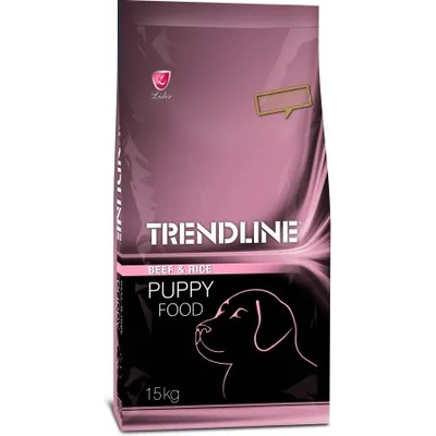 Trendline Puppy Dog Food Lamb - Пълноценна храна за подрастващи кучета от всички породи с Агнешко 15 кг