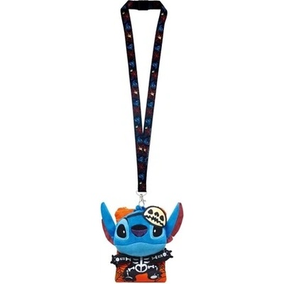 Snúrka na krk s držiakom na kartu Monogram Disney Lilo & Stitch Stitch Skeleton (83078)