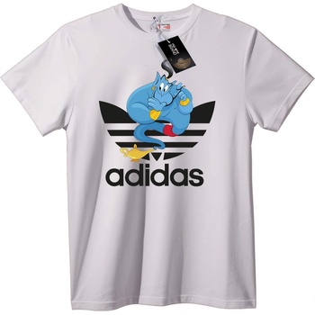 NOONEBRAND Тениска Джин Аладин x Adidas - M, White