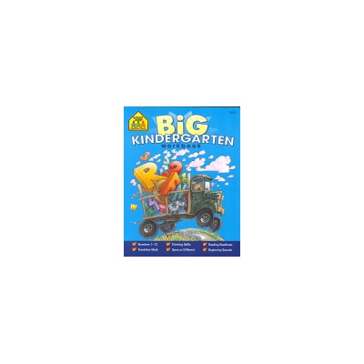 School Zone Big Kindergarten Workbook Zone SchoolPaperback