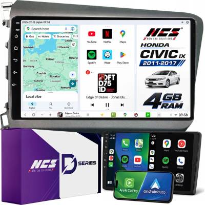 NCS D9 Honda Civic IX 2011-2017