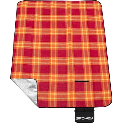 Spokey PICNIC SUNSET Pikniková deka s popruhem 180x210 cm akryl K922271
