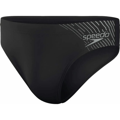 Speedo Medley Logo 7cm Brief Black/Ardesia